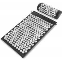  Acupressure massage mat with cushion MM-001 black 